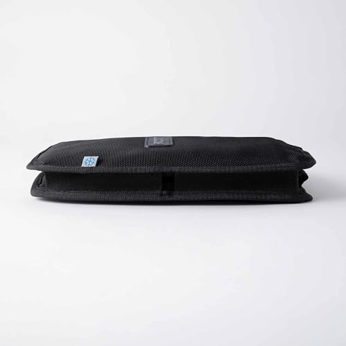 PackIt Refrigerador de Vinho Congelável, Preto, com Alça de Cinto de Segurança, Tecnologia Ecofreeze