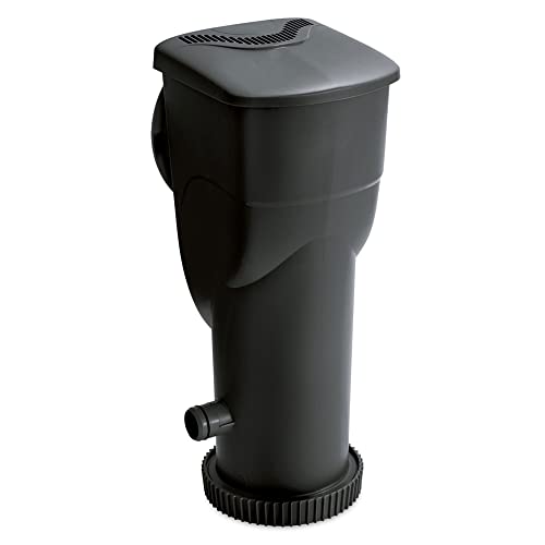 Summer Waves P53FX150K SkimmerPlus 1500 Gallon Above Ground Framed Swimming Pool Water Cleaning Filter Pump System Black