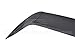 Extreme Online Store Repalcement for 2008-2014 Subaru WRX & STi Hatchback Wagon Models ABS Plastic Primer Black Rear Roof Add-On Extension Wing Spoiler Gurney Flap