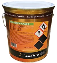 Imprimacion Multisuperficies Shop Primer Blanco para superficies metalicas de poca porosidad, alumiio, galvanizado, cinc, tarima, etc. (4 L.)