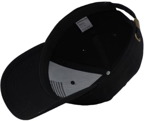 Image of American Flag Baseball Hat - XL, XXL, 3XL Plus /Regular Size Men's Cotton Structured Patriotic Ball Cap