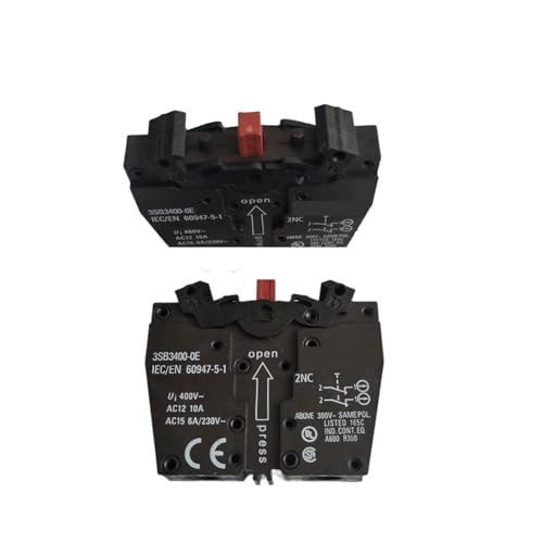 Push-Button Contactor 400V pour rénover un pupitre industriel de commande AC12 - 3