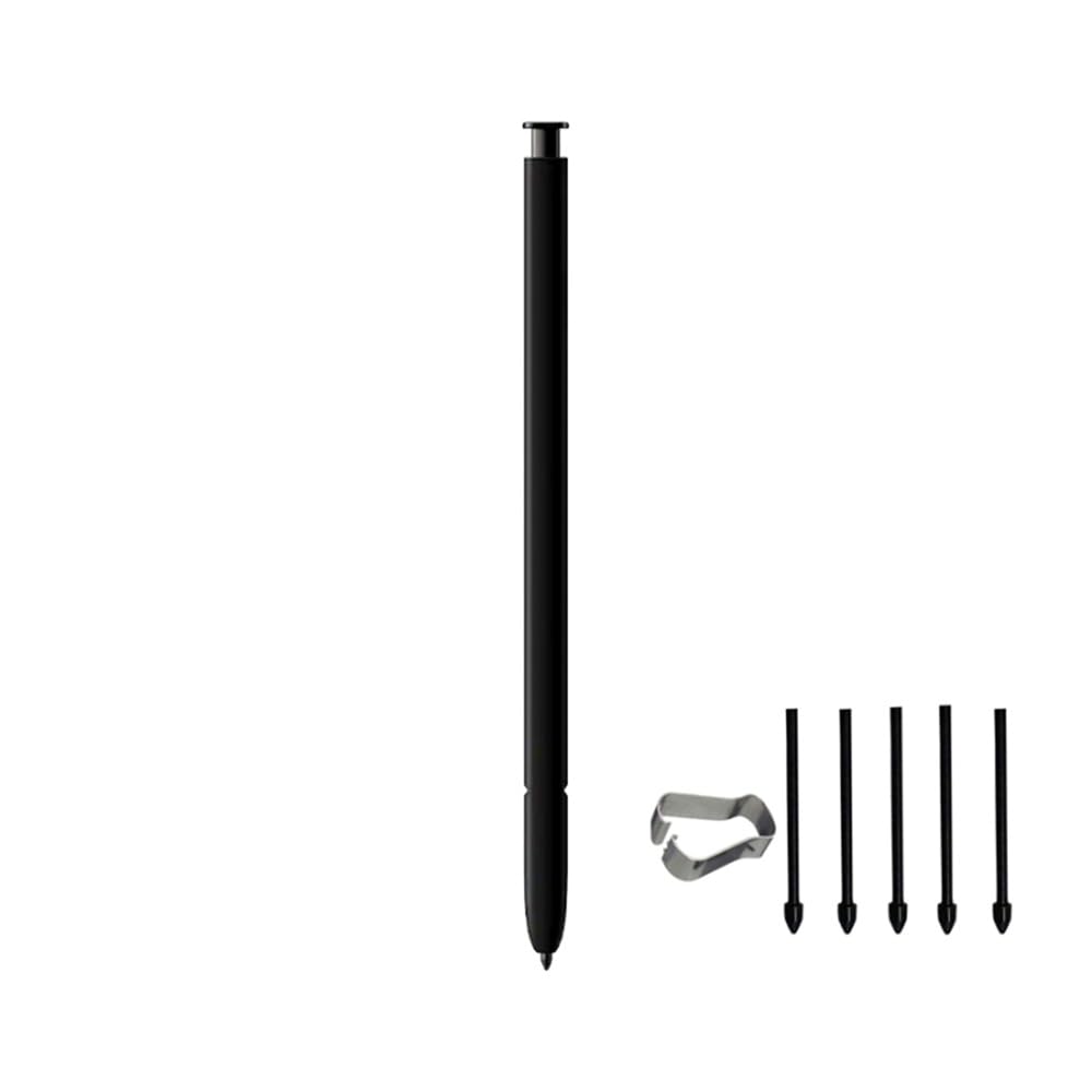 for Samsung Galaxy S24 Ultra S Pen Stylus Replacement Stylus Pencil for Galaxy S24 UltraTouch Pen Includes Replacement Nibs(Without BT) (Black)