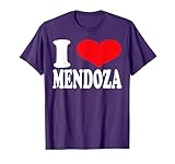 I Love Mendoza | Heart Mendoza Pride T-Shirt