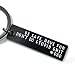 Japrex Funny ‘Be Safe Have Fun’ Gift from Dad, or Parents, Drive Safe Keychain, Graduation & New Driver Gift