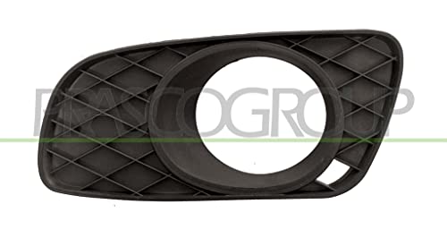 Prasco Me3052134 Griglia Sinistra Paraurti Anteriore-Nera-Con Sede Fendi