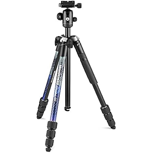 Element MII 4-Section Aluminum Tripod with Ball Head, Blue