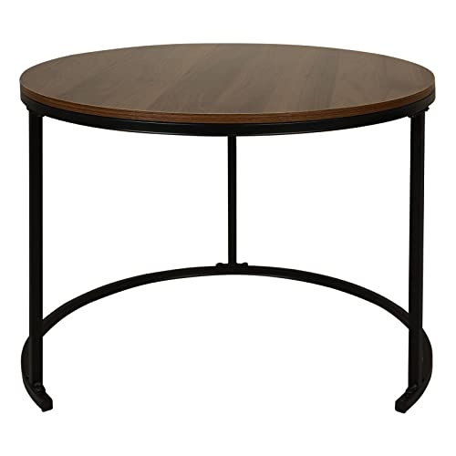 Babion Side Table, Metal End Table Round Bedside Tables Sofa Table Modern Small Table Industrial Nightstand Outdoor Side Tables Indoor Snack Table Waterproof & Anti-Rust Side Table #TOP6