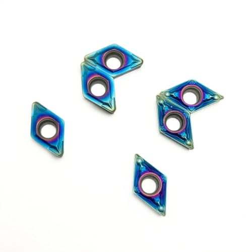 10 piezas DCMT070204 DCMT070208 KT7030 herramientas de fresado miniatura 1