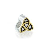 Material: 925er Sterlingssilber Sterling Silber, vergoldet Maße: 11 mm L x 8 mm, 5 mm Wulstkern Gewicht: 2,7 Gramm