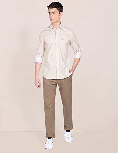 Image of U.S. POLO ASSN. Men's Cotton Regular Fit Shirt