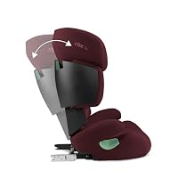 CBX by CYBEX Kinder-Autositz Solution X i-Fix, Für Autos mit und ohne ISOFIX, Ab ca. 3 bis 12 Jahre (100 - 150 cm), Ab ca. 15 bis 50 kg, Rot – Ansicht 9