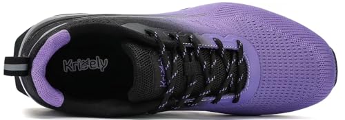 Image of ikunka Men's Fashion Sneakers Lightweight Breathable Walking Shoes Tennis Cross Training Shoe Non Slip Trail Running Shoes