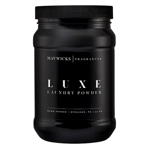 Mavwicks - Luxury Laundry Detergent Powder (Luxe) 32 Oz – Concentrated for Tough Stains and Odors,...