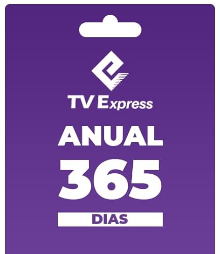 Recarga Anual TV Express - 365 Dias