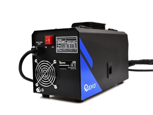 BSD Soldador Inverter MIG MAG Sin Gas con Transistor IGBT - Alta Potencia y Bajo Ruido, 40-200A, 230V, Incluye Accesorios y Asa Ergonómica