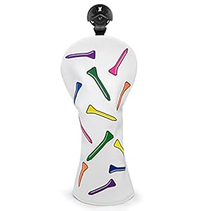 Barudan Golf Bunte Golfschlägerhaube 3-teilig