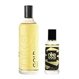 NIKE - Gold Edition Promoción 200 ml + 30 ml, Colonia Hombre, Pack 2 Productos, Eau de Toilette Natural y Masculina, Aroma Cítrico Especiado, Fragancia Fresca, Elegante y de Larga Duración
