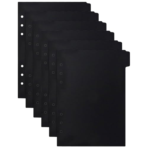 UTHCLO ���FPP�f�ނ̃o�C���_�[�d�؂� �y�[�W�}�[�J�[�t�����ނ⃌�|�[�g�̐����ɍœK ����g���̎蒠�o�C���_�[��ƒ�p�ɕ֗��ȃN�C�b�N���t�@�����X�@�\�t�� 6������ A5�T�C�Y