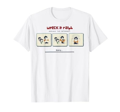 Image of Disney Wreck It Ralph And Vanellope Dialing T-Shirt