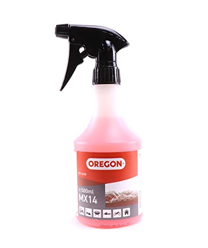 Oregon Desengrasante Líquido Biodegradable MX-14 para Talleres, Limpiador Universal No Tóxico para Ropa, Herramientas y Maquinaria, Elimina Aceite, Suciedad, Grasa y Pintura, Espray 500 ml (O91-9320)