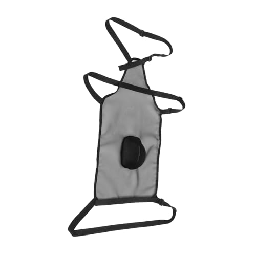 Yardwe Grembiule Protettivo Per Ovini e Pecore Con Cinturino Regolabile Tessuto Rete Traspirante Per Controllo Allevamento Nero