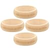 TEHAUX Unfinished Wooden Bangle Bracelets 12Pcs Natural Round Wood Rings 3 Inch Diameter Smooth Surface DIY Craft Jewelry Making Supplies #5