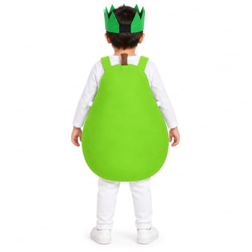 Image of Raj Costume Kids Fruit & Vegetable Fancy Dress Costume | Soft Felt Fruit and Vegetable Cutout Costume for Boys & Girls | School Annual Function