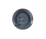  Churchill Stonecast -Coupe Plate Teller- Durchmesser: Ø16,5cm, Farbe wählbar (Blueberry)