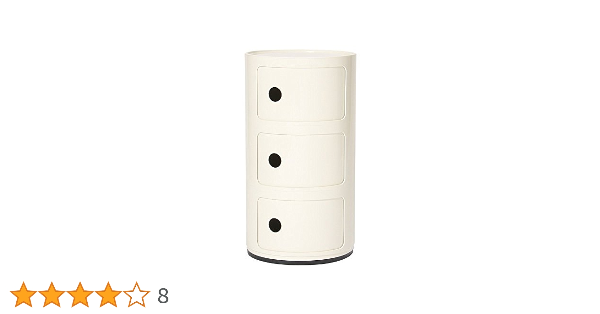 Amazon｜KARTELL カルテル コンポニビリ ラウンドチェスト3段