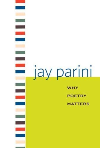 Why Poetry Matters (Why X Matters Series)
