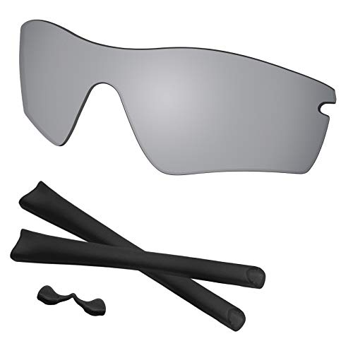 Image of Radar Path Lenses & Rubber Kits Replacement for Oakley Sunglass Polarized