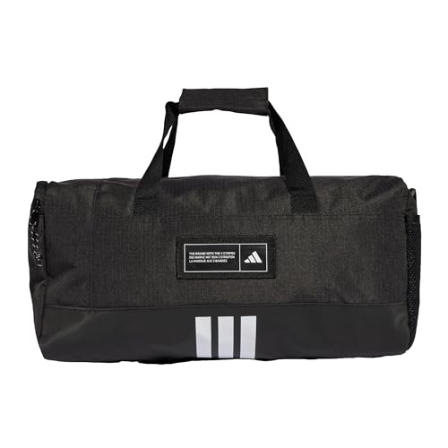 adidas Unisex 4ATHLTS Duffel Bag SMALL, Black/White, One Size – Ansicht 1