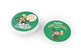St Patricks Day Paper Drink Coaster - Funny Round...