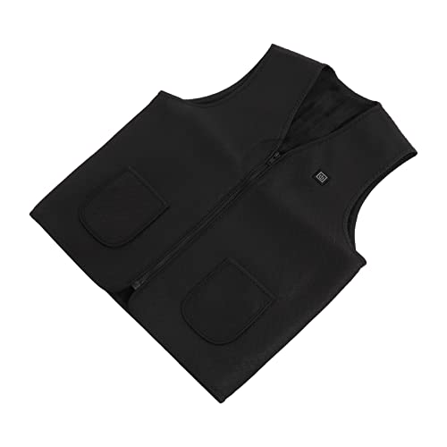 Gilet chauffant électrique contre le froid hivernal en coton L