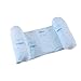 Almohada para bebé,algodón antivuelco para bebés que previene el sueño,cojín para la cabeza plana para recién nacidos,almohadas para dar forma a la cabeza del bebé,lavables y secables(Azul)