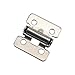 304 Stainless Steel Damping Hinge Stop 180 Degrees Opening Torque Industrial Equipment 1Pcs(48x40mm)
