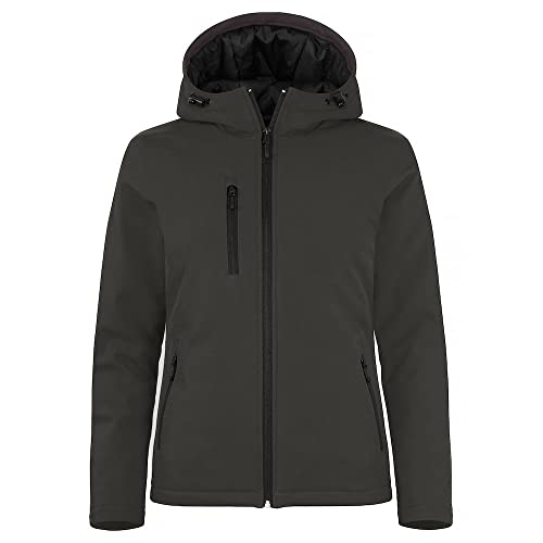 CliQue Womens/Ladies Padded Soft Shell Jacket (XXL) (Dark Grey)