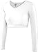Cropped V-Neck Bodysuit