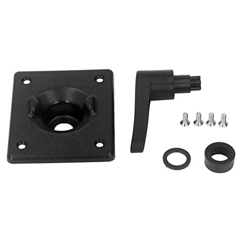 Topyond PVC Boat Rudder Control Parts - Rudder Steering Control Handle Base for Kayak Fishing Boat