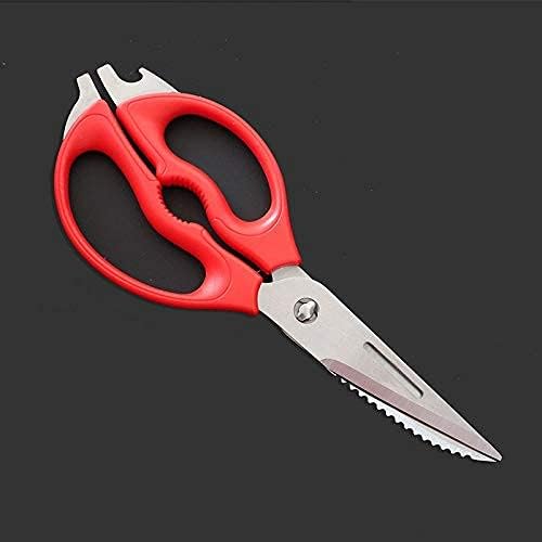 Kitchen Scissors Kitchen Shears Household Stainless Steel Power Multi Functional Barbecue and Killing Fish Food Poultry Shears