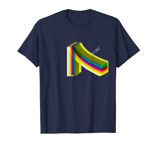 [rcwcs] Fill 7th-ltd Rainbow Color Style Graphic Illustration T-Shirt