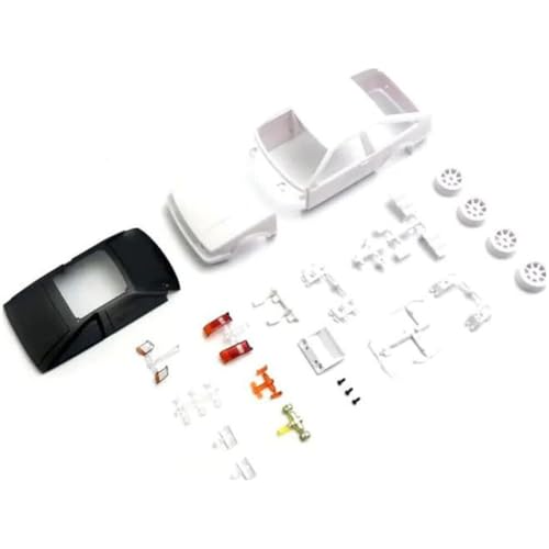 Kyosho Toyota Levin AE86 White Body Set (Unpainted/Wheels) MZN224
