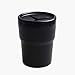 ZCRR Poubelle, Black Portable Voiture Poubelle, Porte-gobelets Mini Ordures De Véhicule Poubelle Amovible Poubelle Poubelle Automobile Bac Poubeuse Organisateur(Size:8x10cm(3x4inch),Color:Black)