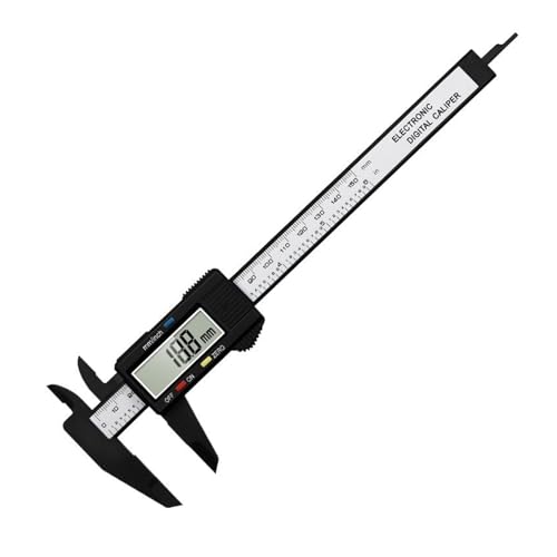 Pacómetro digital de 150mm vernier electrónico para proyectos de bricolaje y modelado en casa