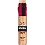 Maybelline New York, Corrector de Ojeras, Bolsas e Imperfecciones, Con Bayas de Goji y Haloxyl, Tono: 01 Light, 6.8 ml