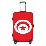 Woshuwo Fundas elásticas para equipaje de viaje, a prueba de polvo, resistente a los arañazos, para maleta, de 22 a 24 pulgadas