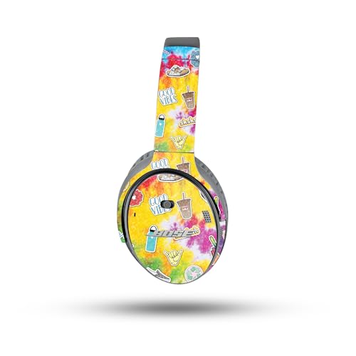 Image of MightySkins Glossy Glitter Skin Compatible with Bose QuietComfort 35 II Headphones - VSCO4 | Protective, Durable High-Gloss Glitter Finish | Easy to Apply, Remove, and Change Styles