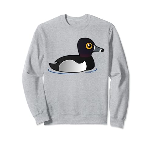 Cute Cartoon Ring-necked Duck Birdorable Waterfowl Bird Sweatshirt