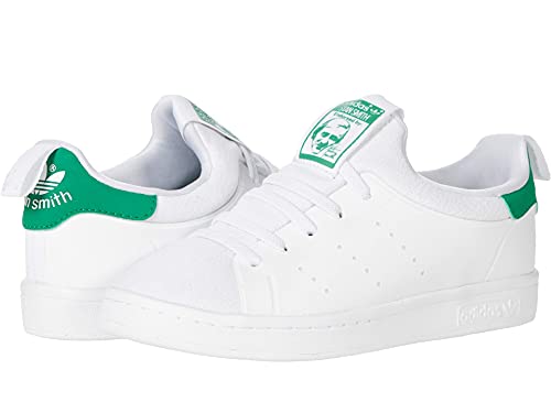 adidas Originals Stan Smith 360 (Little Kid) White/White/Green 2 Little Kid M